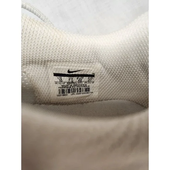 Nike Musique IV sneaker‎ shoe womens size 11 white 324751-141 - Picture 5 of 9